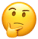 thinking emoji